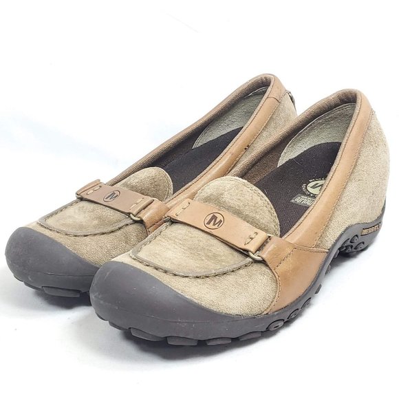 Merrell Shoes - Merrell Plaza Glide Loafer Shoes Women's Sz 6.5/37